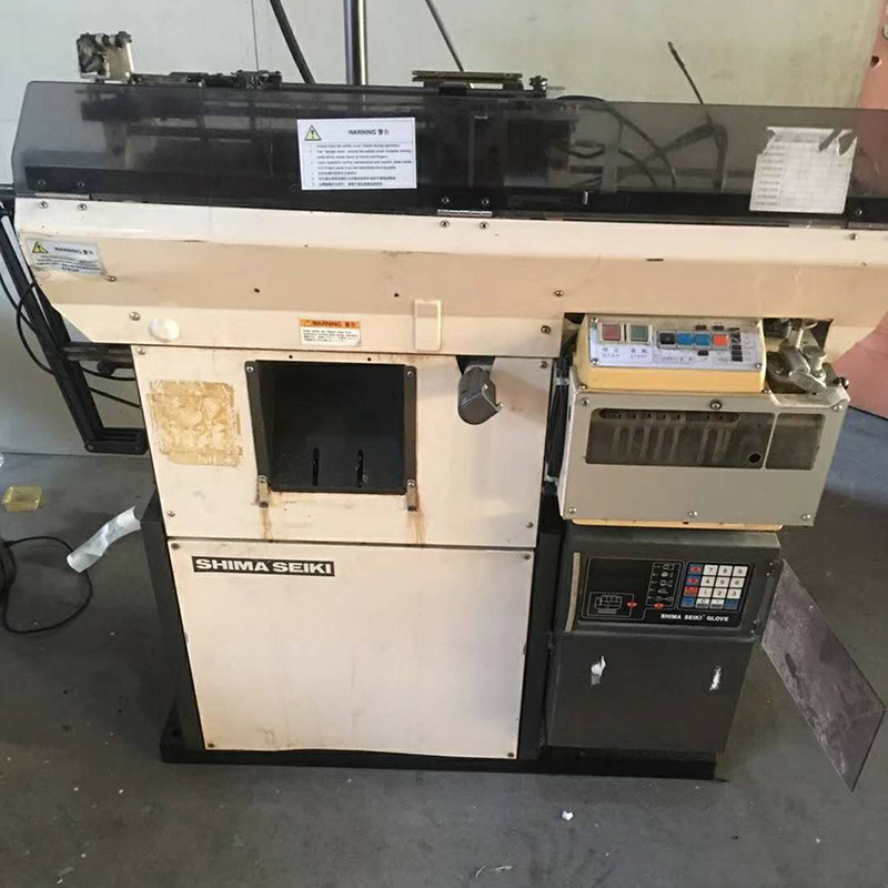 厂家供应 本岛精七针全自动手套机 棉纱劳保手套机设备 批发