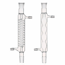 厂家销售 玻璃冷凝管 直形冷凝管直型球型 球形冷凝管 蛇形冷凝管