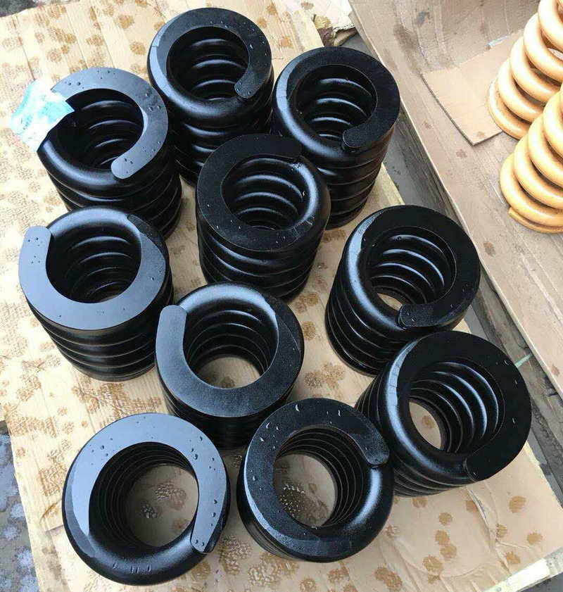 自产自销大弹簧工业大弹簧大线径弹簧大型压力弹簧