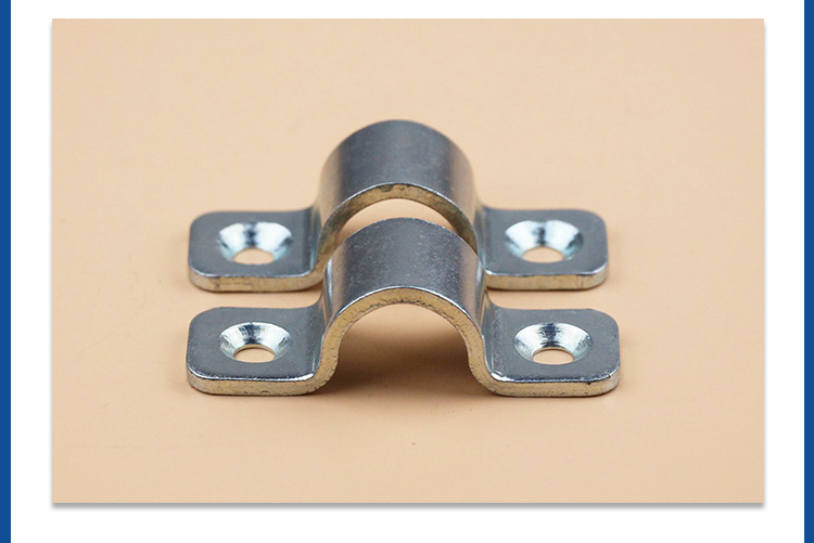 金属马卡u型线槽卡加工定制 马鞍形欧姆卡家具配件 机加工固定件