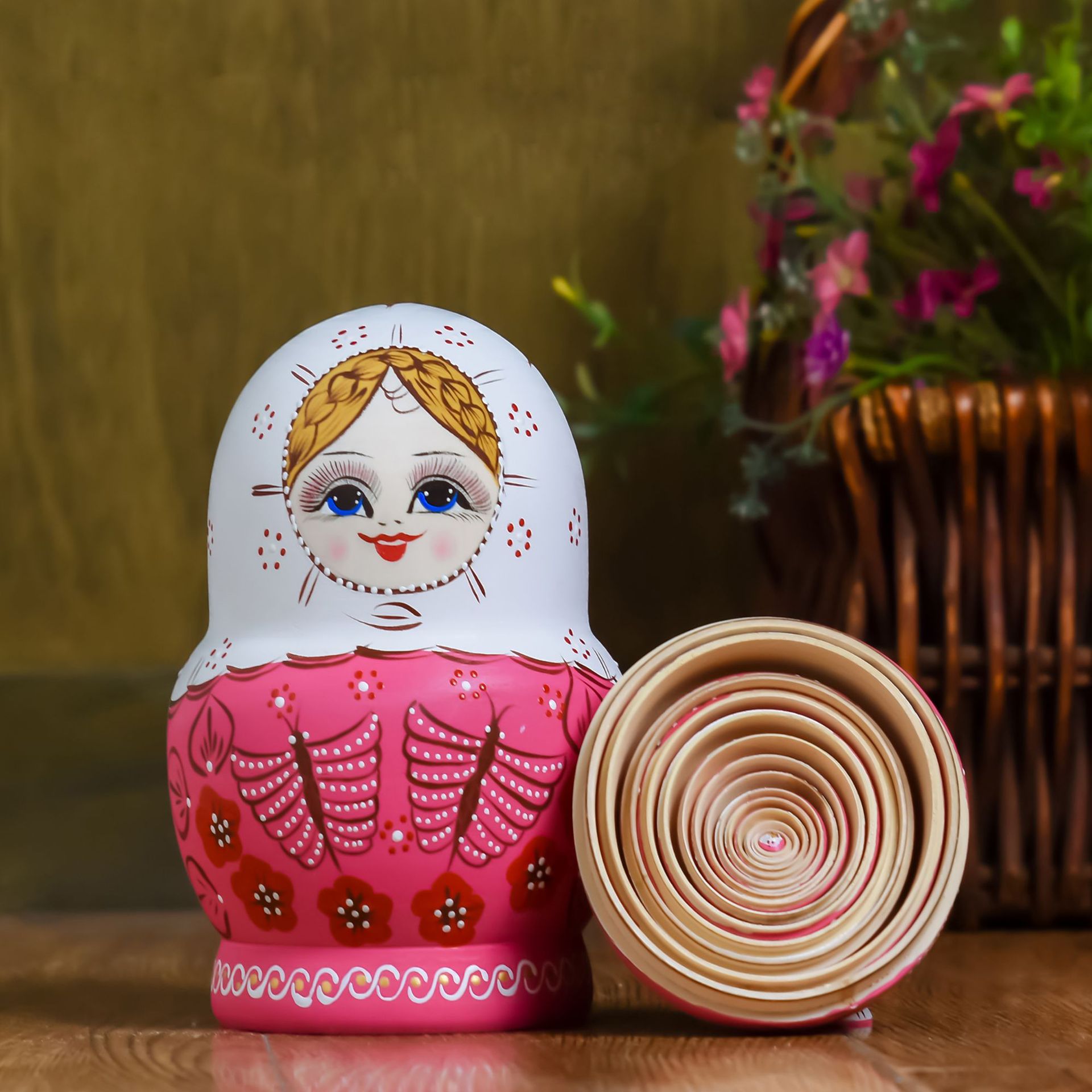 俄罗斯套娃15层纯手工节日礼物益智玩具摆件景区纪念品