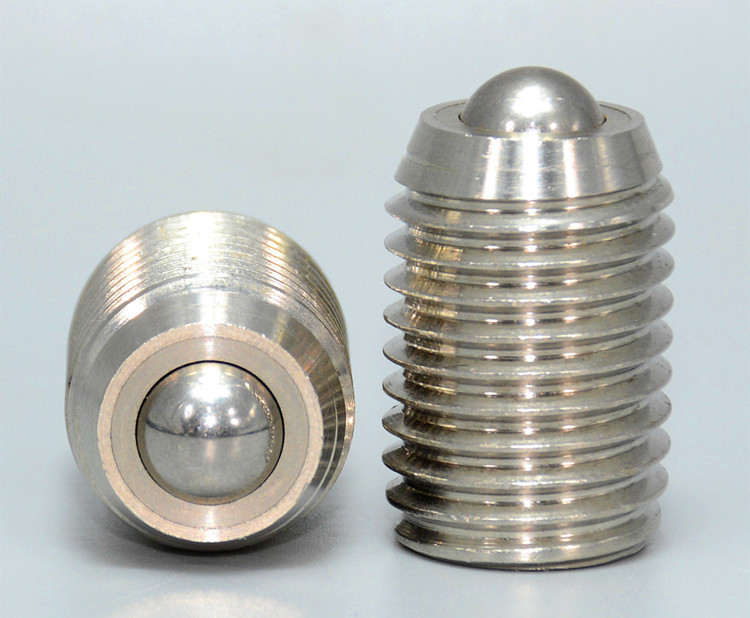 bcsb钢珠滚轮万向牛眼轮轴承珠螺丝固定型球头旋钮柱塞n95口罩机