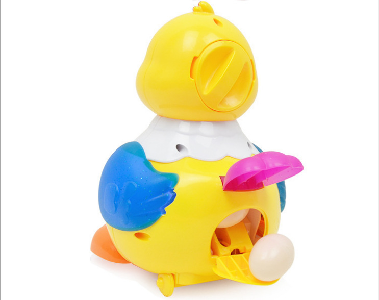 嘉尔乐会下蛋的小母鸡0616a 智趣母鸡下蛋生蛋龟电动万向儿童玩具