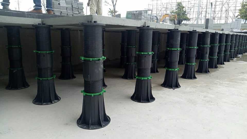 木塑龙骨支撑器 万能支撑器 水景石材万能支撑器 现货供应 当日发