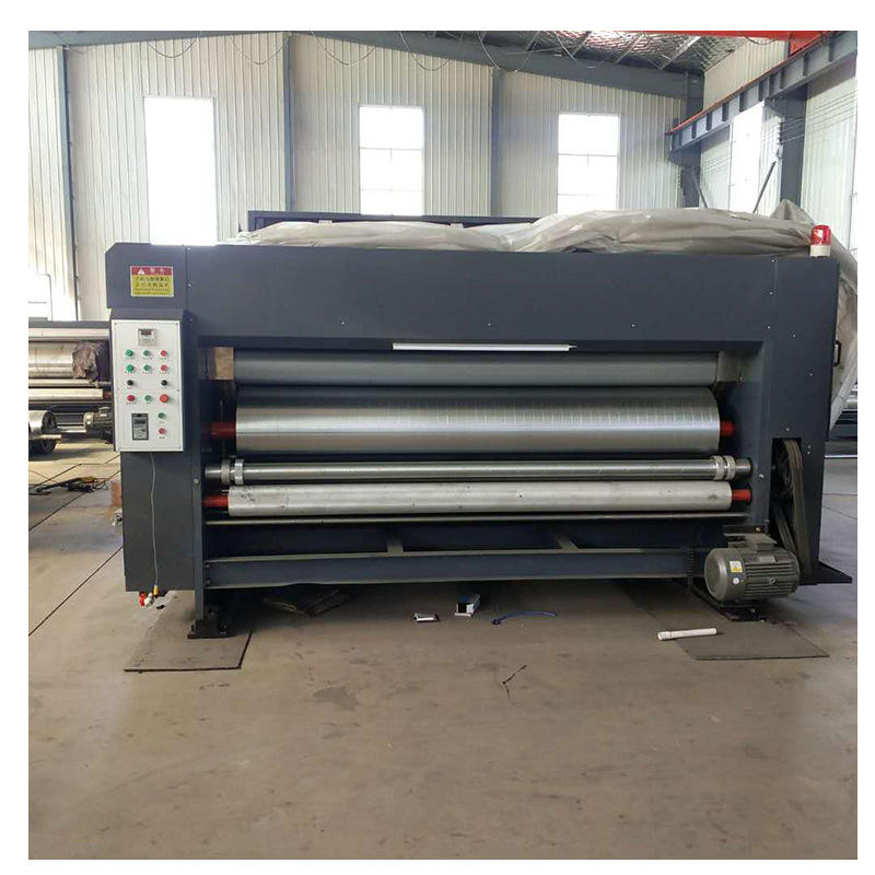 加工纸箱厂机器设备包装机械全自动纸箱开槽模切机水墨高速印刷机