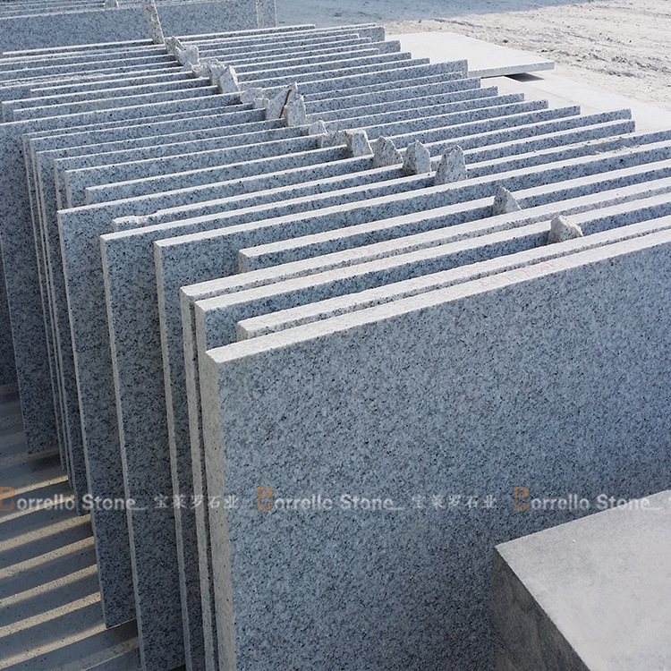 湖北白麻 山东白麻 白麻 花岗岩细凿面 机场地铁项目地铺石材