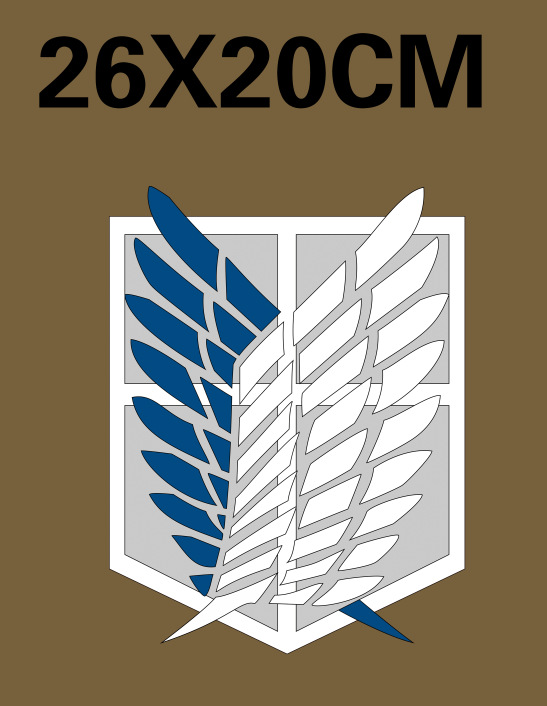 pet胶片烫画 热转印图案 现货 进击的巨人