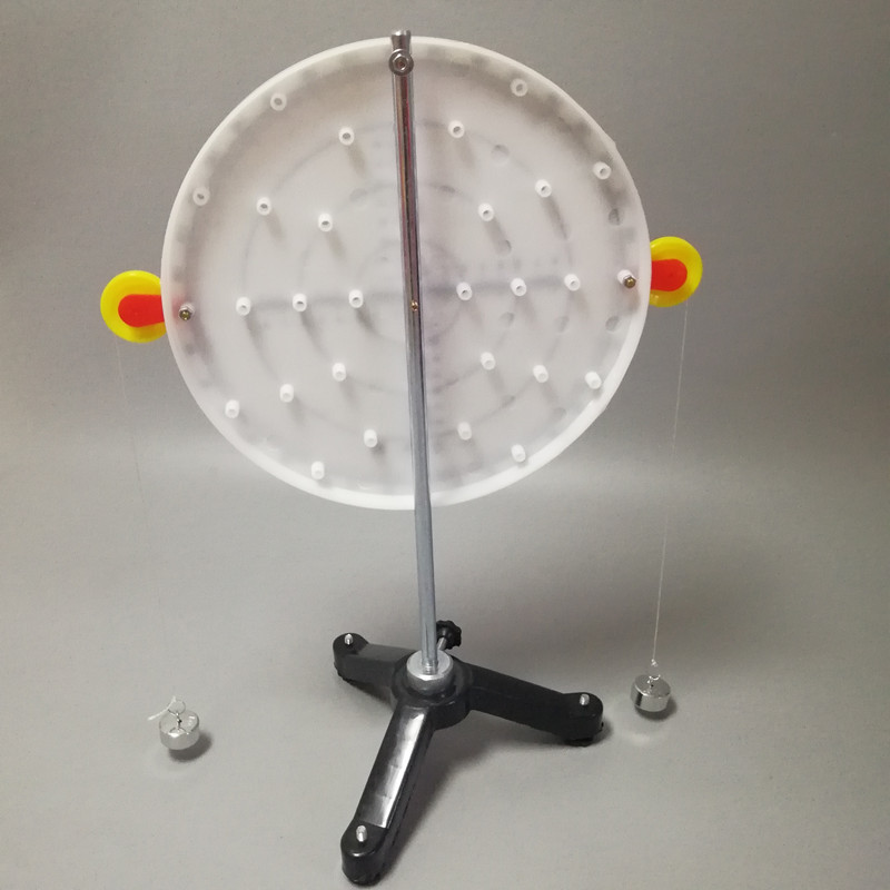 二力平衡演示器探究二力平衡的条件圆盘物理力学实验器材教学仪器