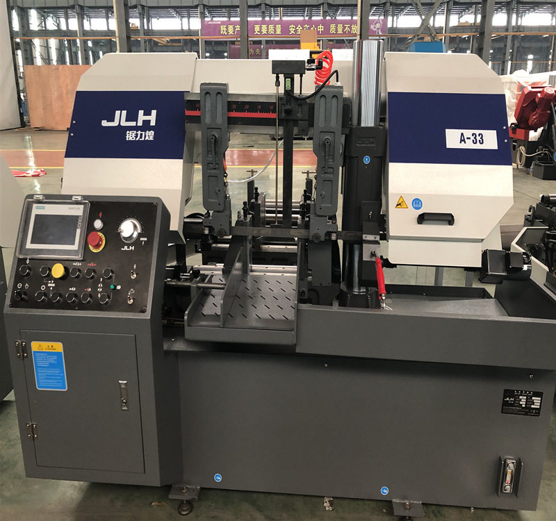 锯力煌a33b33c33智慧型双柱数控全自动液压高速带锯床自动送料