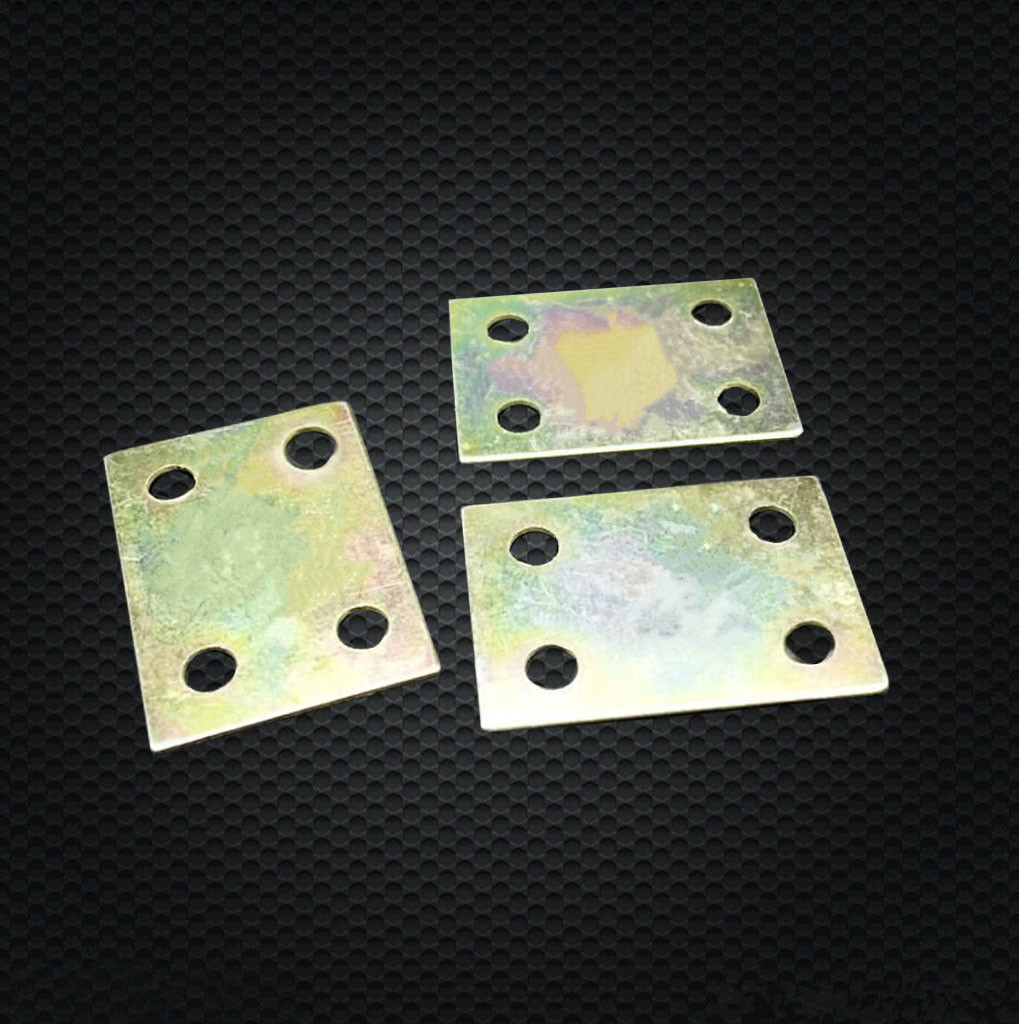 一字型连接件角铁片家具角码配件平面固定直角片直片角码链接铁片