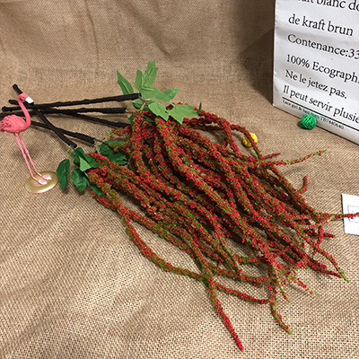 现货舞台背景婚庆布置壁挂泡沫浆果垂鸡冠情人泪 仿真垂钓情人果