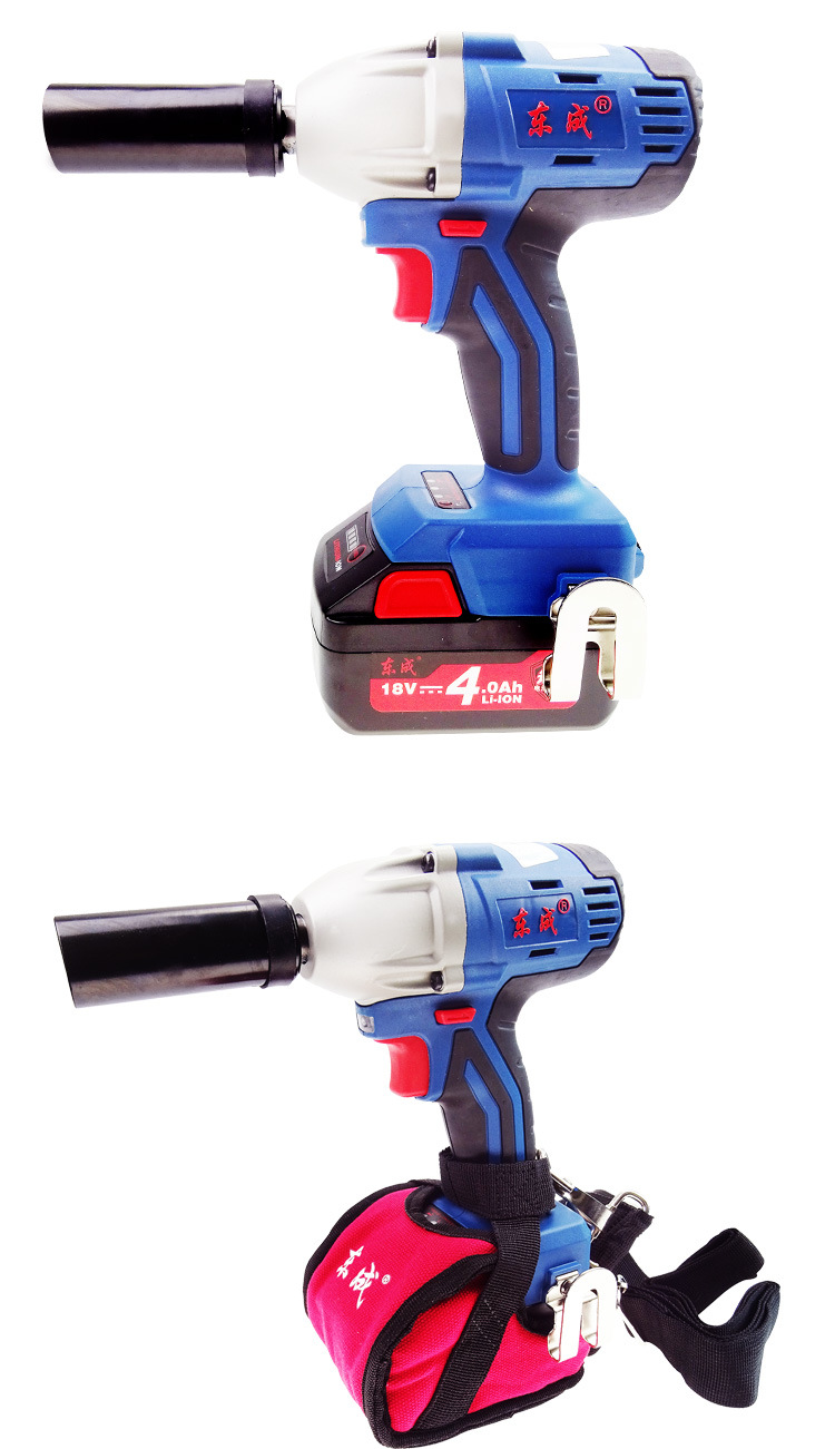 东成18v电动扳手03-18b/03-18h锂电冲击扳手东城汽修架子工扳手