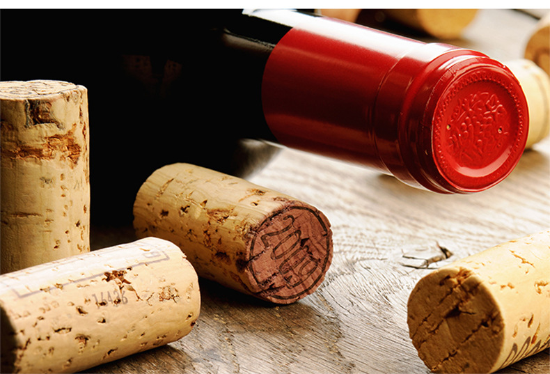 厂家批发软木塞玻璃酒瓶葡萄酒瓶红酒瓶塞木塞软木塞可定制印logo
