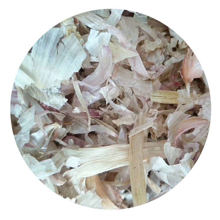 现货直发喂牛羊兔大蒜皮饲料粗饲料大蒜内外皮植物饲料蒜皮禽畜用