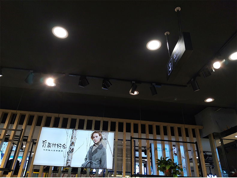cob轨道灯led导轨射灯30w橱窗展会服装店铺轨道灯工厂批发