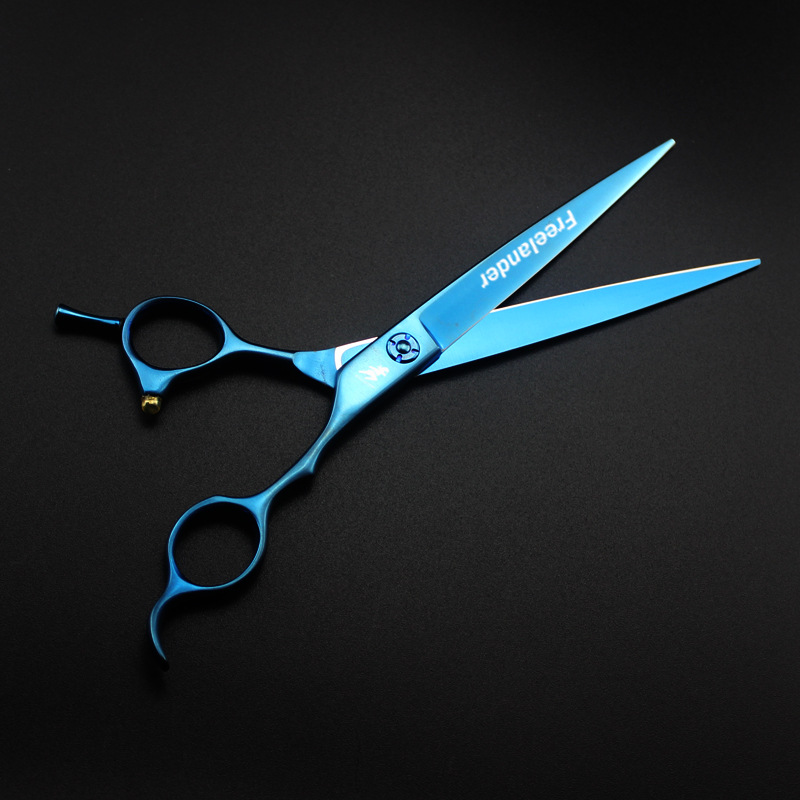 5寸440c 高档 宠物 直剪 宠物剪刀 美容剪刀 送包