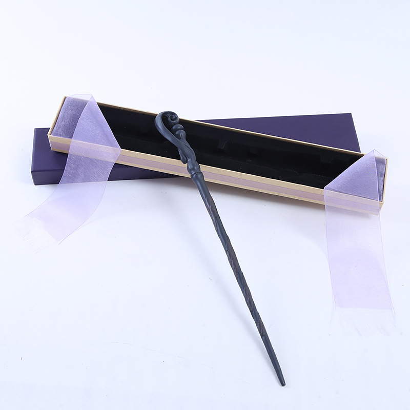 紫盒丝带版哈利波特金属芯魔法棒哈利魔杖赫敏伏地魔邓布利多魔杖