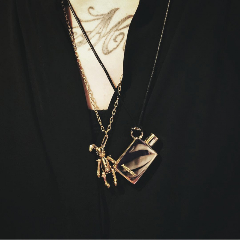 ins爆款 ambush折耳兔项链 bunny兔子吊坠2019网红款时尚饰品厂家