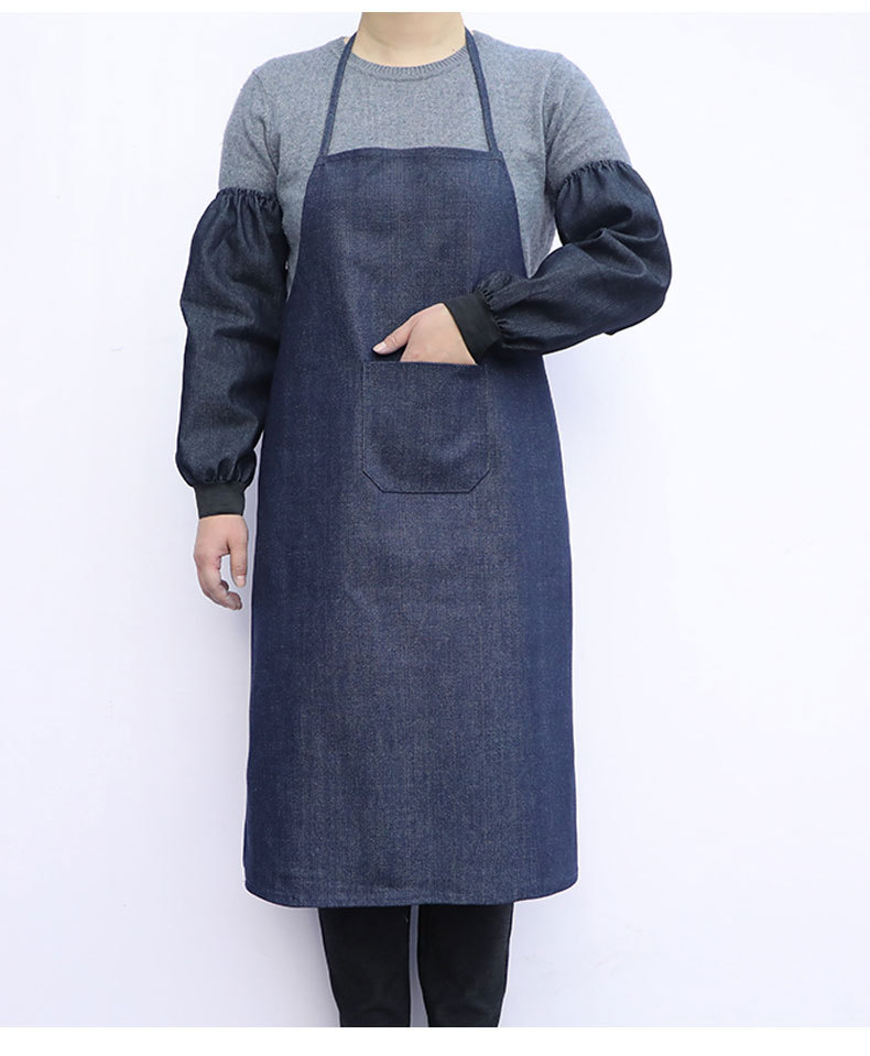 成人牛仔围裙劳保工作围裙耐磨加厚电焊工业帆布围裙工作服防护服