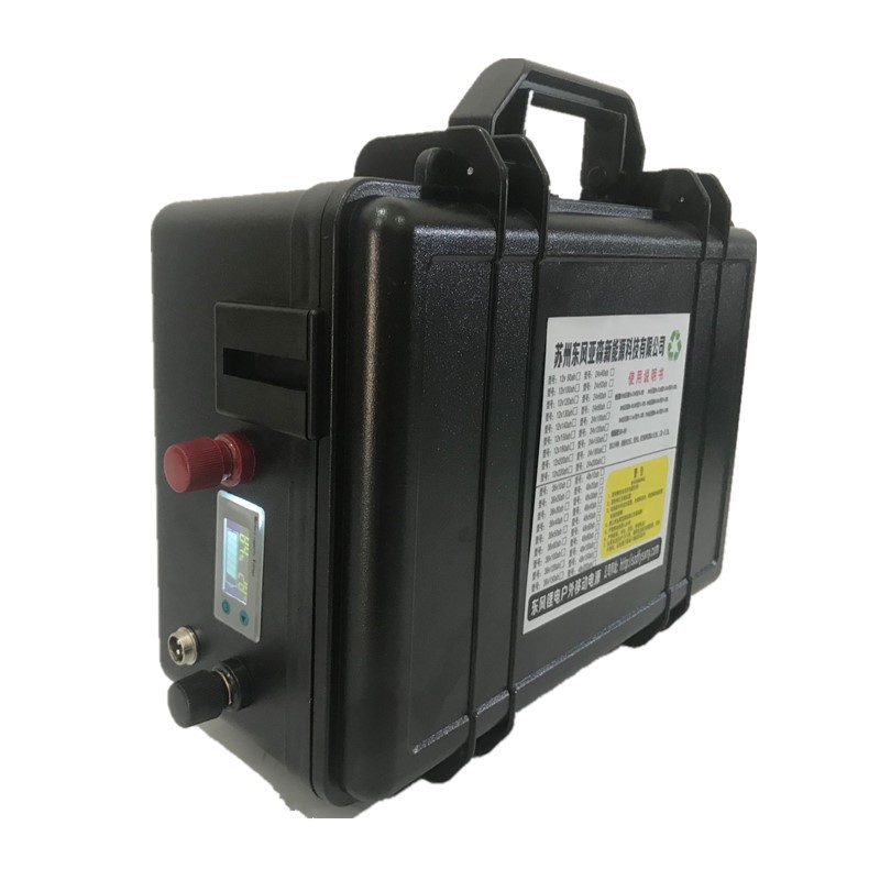 36v120ah锂电池便携式 电动车充电宝多功能移动电源轻巧应急电源