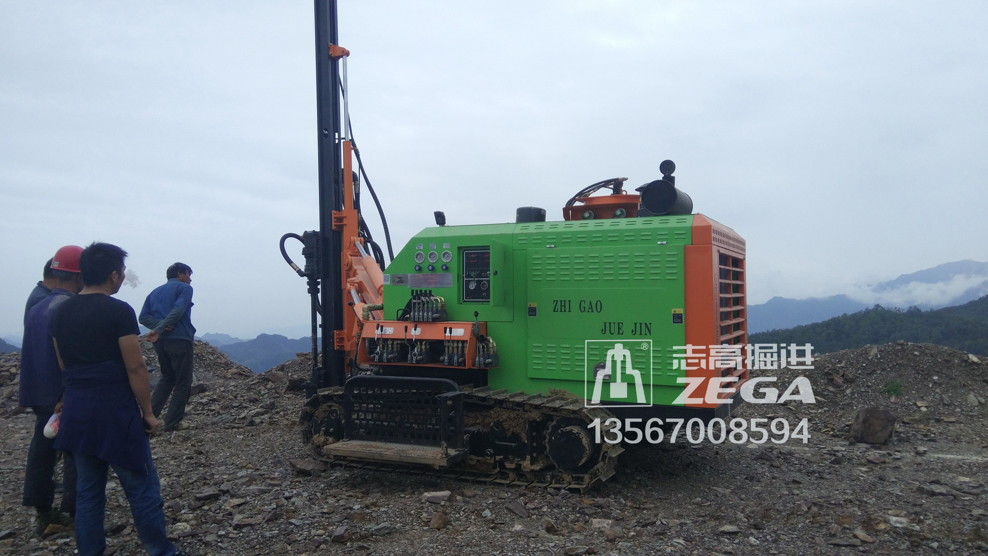 志高zgyx-421t  一体式潜孔钻机 露天履带式潜孔钻车志高掘进钻机