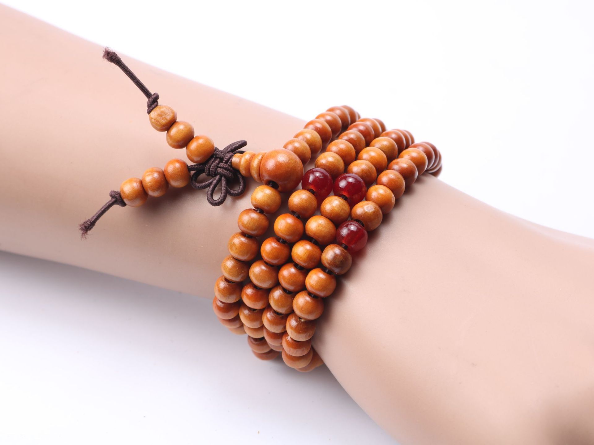 108颗仿小叶紫檀手链木头手串 佛珠小礼品赠品地摊手饰念珠饰品