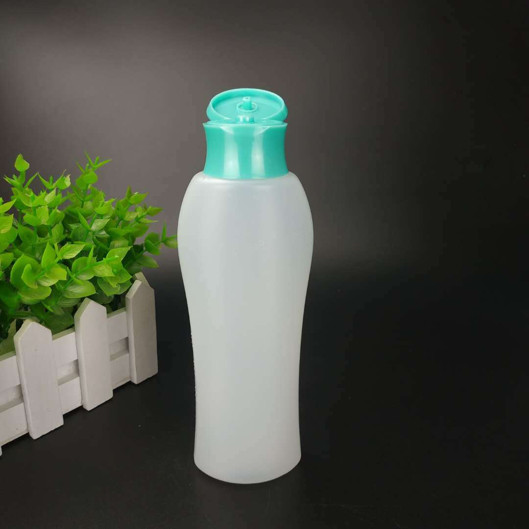 广州厂家定制 200ml扁形塑料瓶子 hdpe洗发水沐浴露分装瓶-阿里巴巴