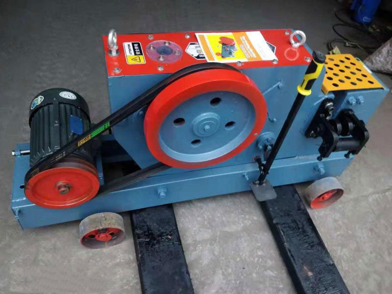 gq40-50-60钢筋切断机重型圆钢断料机螺纹平口切断机断筋机截断机