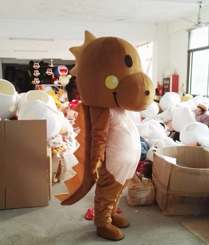 草绿龙恐龙卡通人偶服装可爱行走道具动漫人物玩偶服饰霸王龙