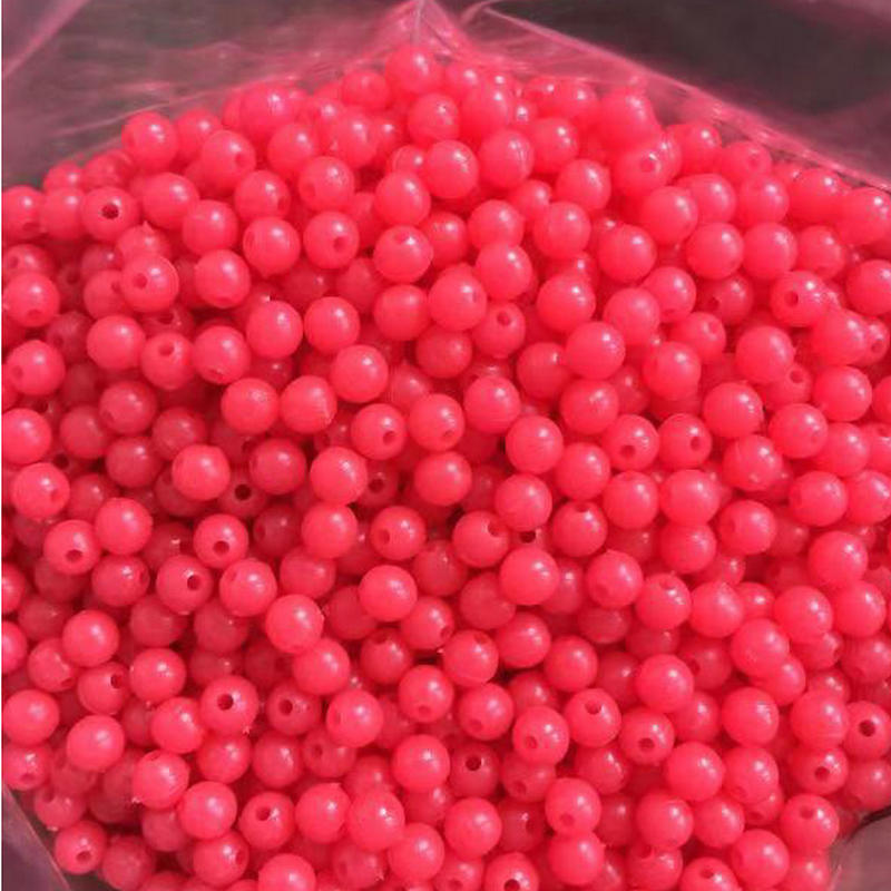 钓鱼珠夜光珠路亚渔具配件夜明珠发光珠子路亚垂钓挡珠 5mm