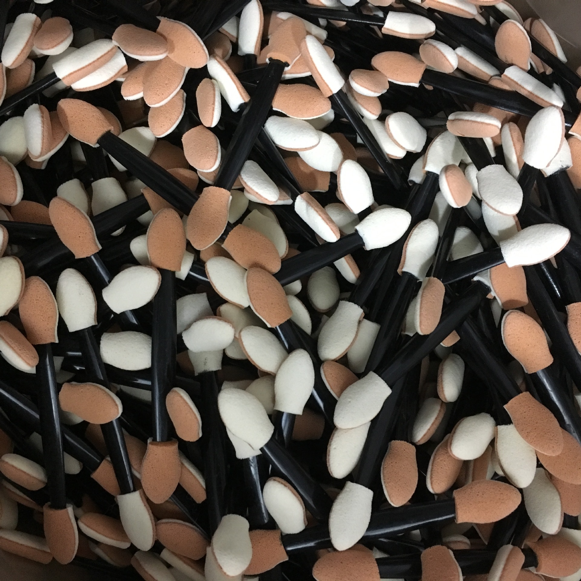 双头扁杆时尚便携海绵眼影棒眼影刷化妆刷彩妆工具6cm