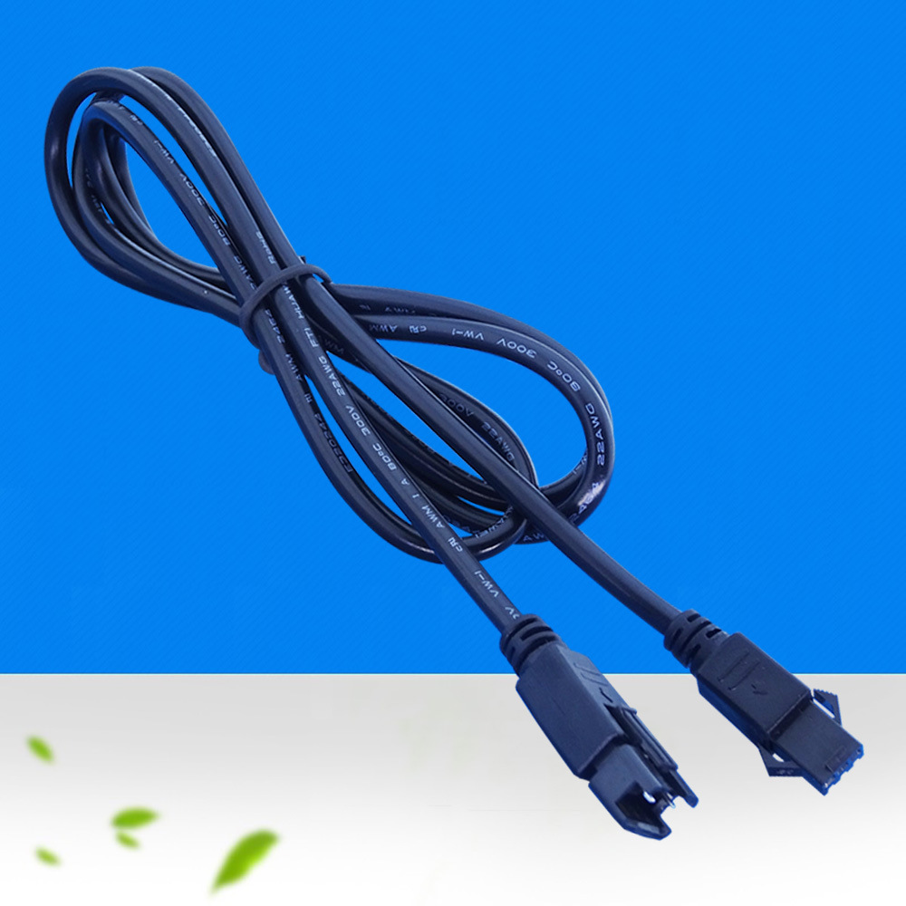 现货供应led电源线 耐高温硅胶 柔软线3p光源线 led接灯线 延长线