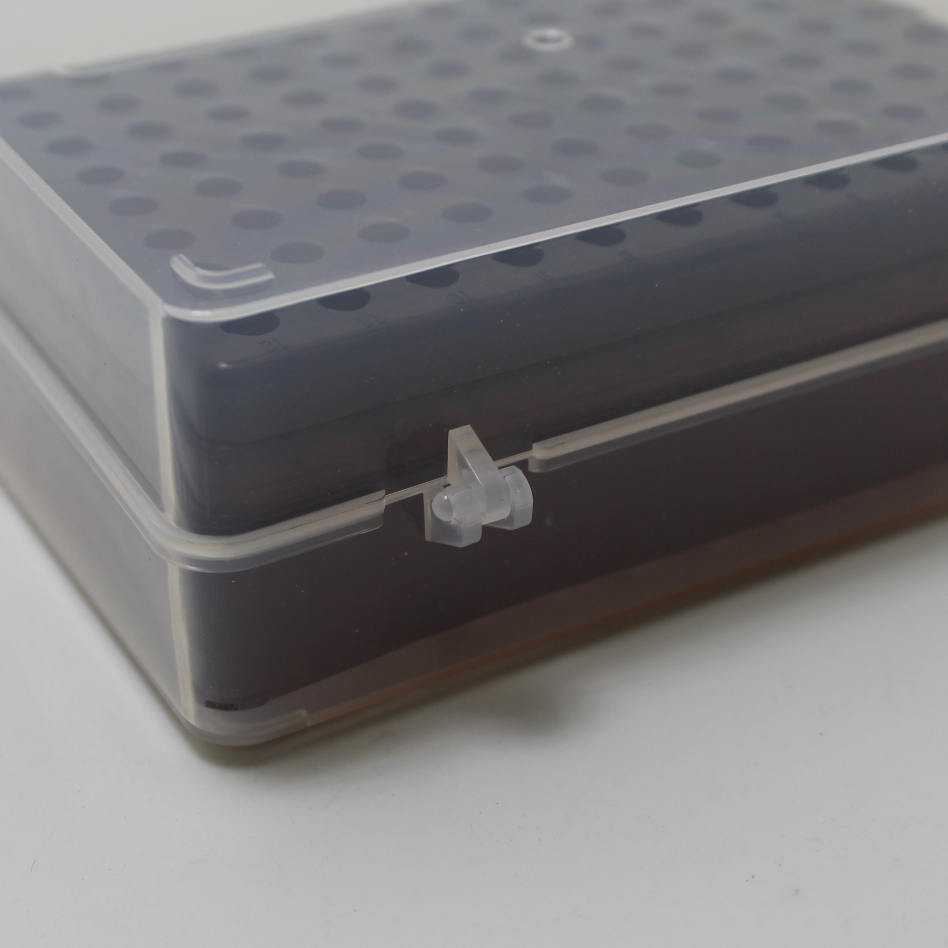 移液器吸头盒塑料枪头盒10ul吸头盒tip头盒96孔吸嘴盒