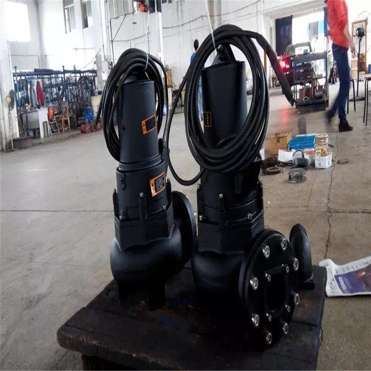 75耦合式污水提升泵 潜污泵选型参数