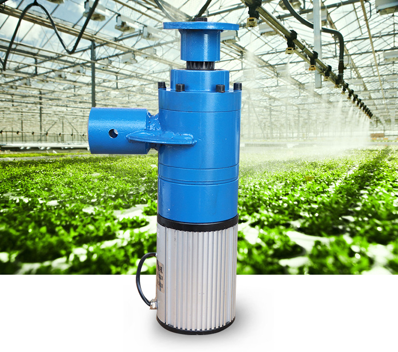 75kw微型便携侧置式卷帘机 温室大棚电动卷帘器 供应卷帘机