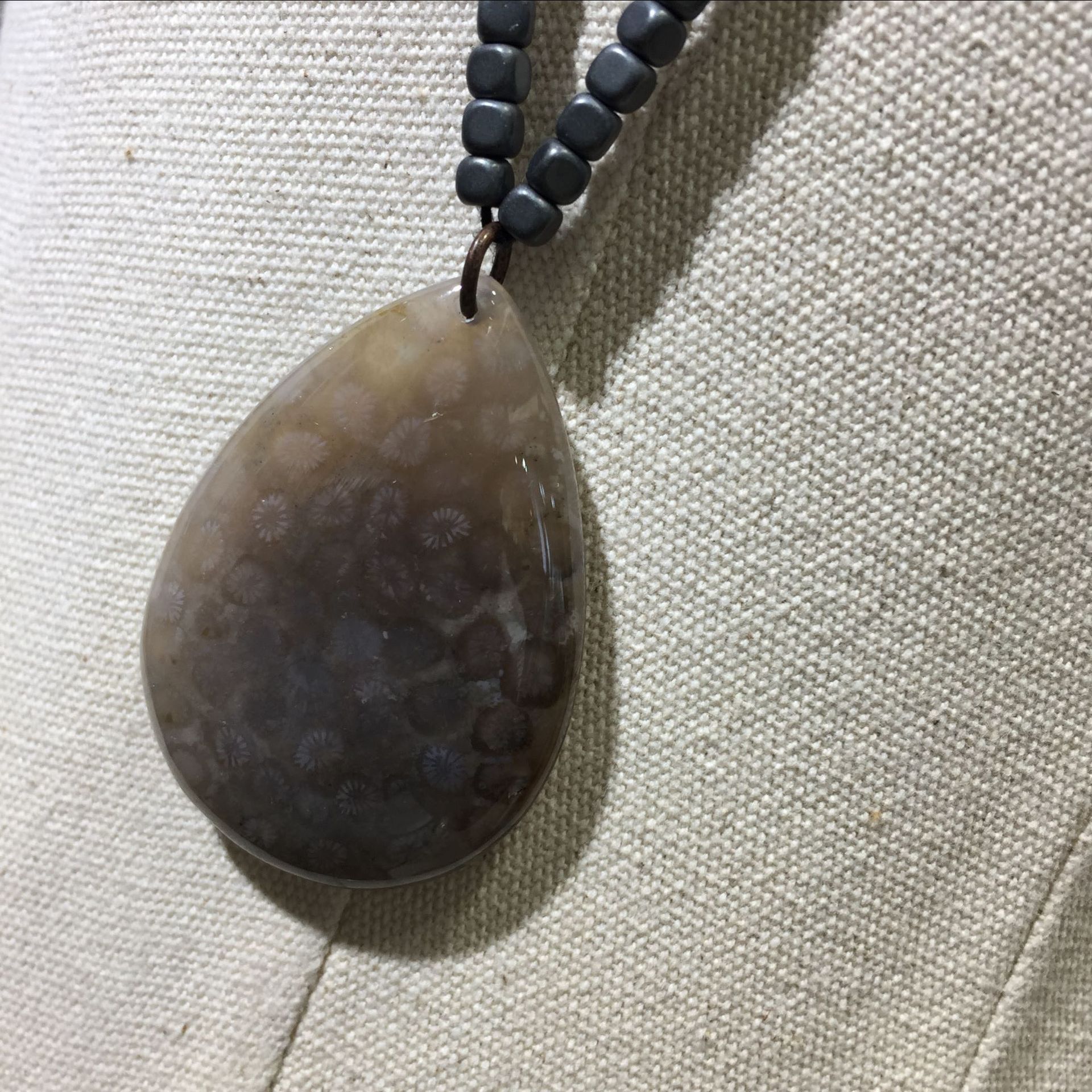 天然珊瑚玛瑙项链复古手工文艺例外女长款毛衣链棉麻衣服装配饰品