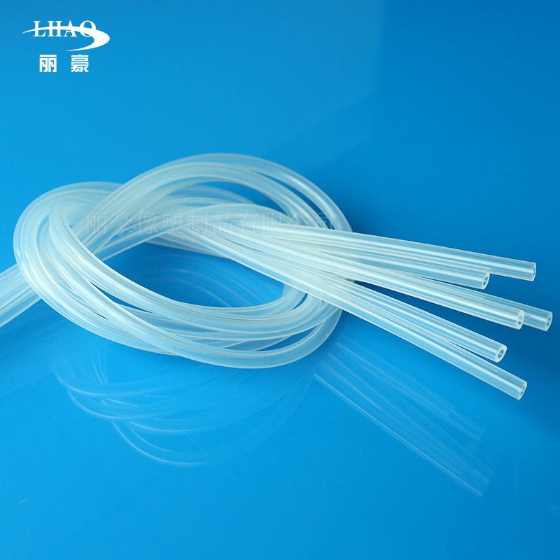 透明硅胶管食品级矽橡胶管半透明白色软胶套管医用导管2435