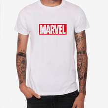 复仇者联盟4钢铁侠美国队长复联MARVEL漫威短袖T恤速卖通代发