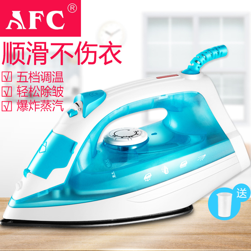 Afc Household Steam and Dry Iron Handheld Mini Electric Iron Small Portable Ironing Clothes Pressing Machines Iron