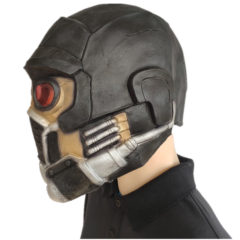 银河护卫队2星爵面具万圣节乳胶头套cos游戏动漫面具舞会派对头盔