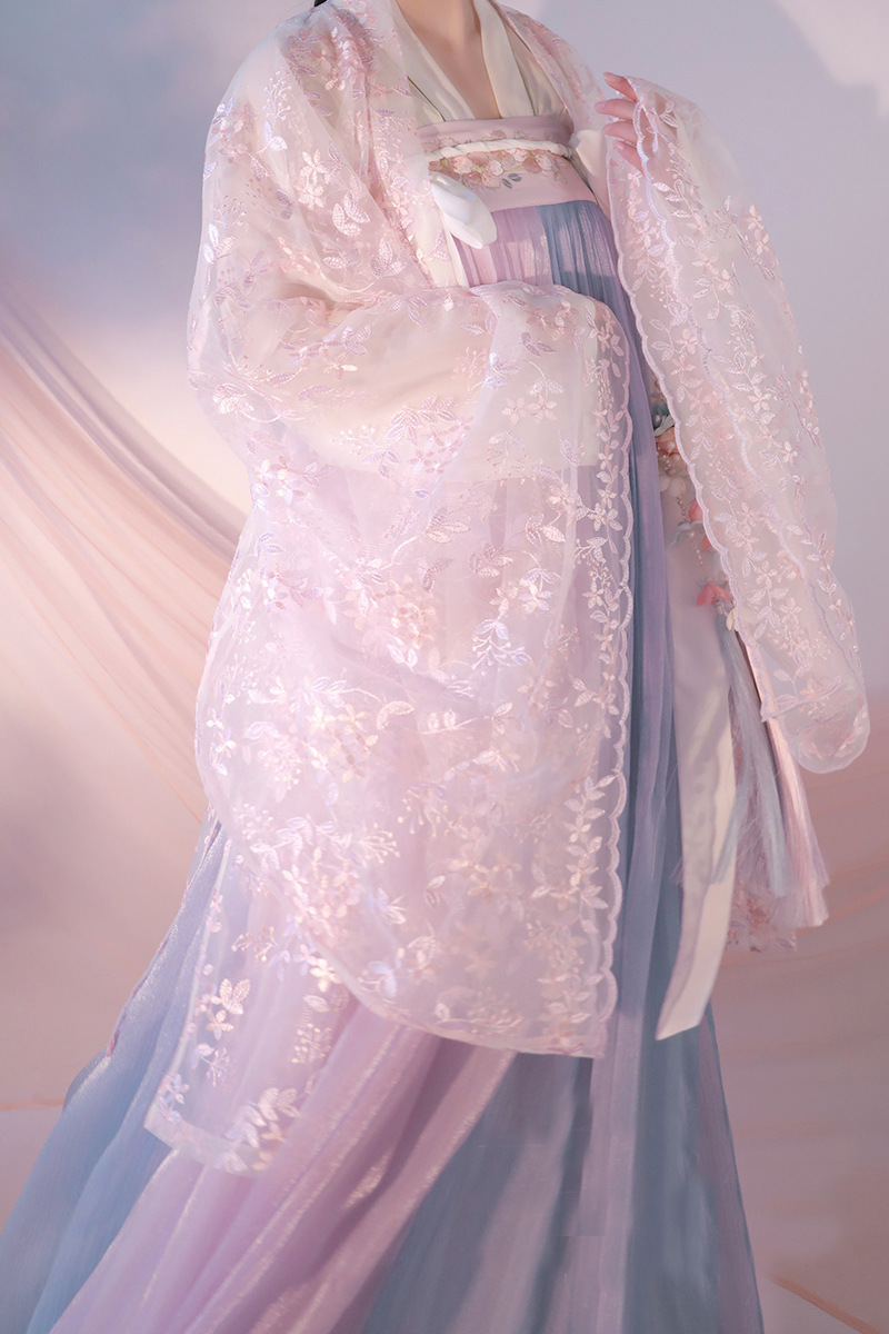 汉服女春缨紫蓝春秋仙气飘逸古风女装超仙襦裙女学生中国风古装