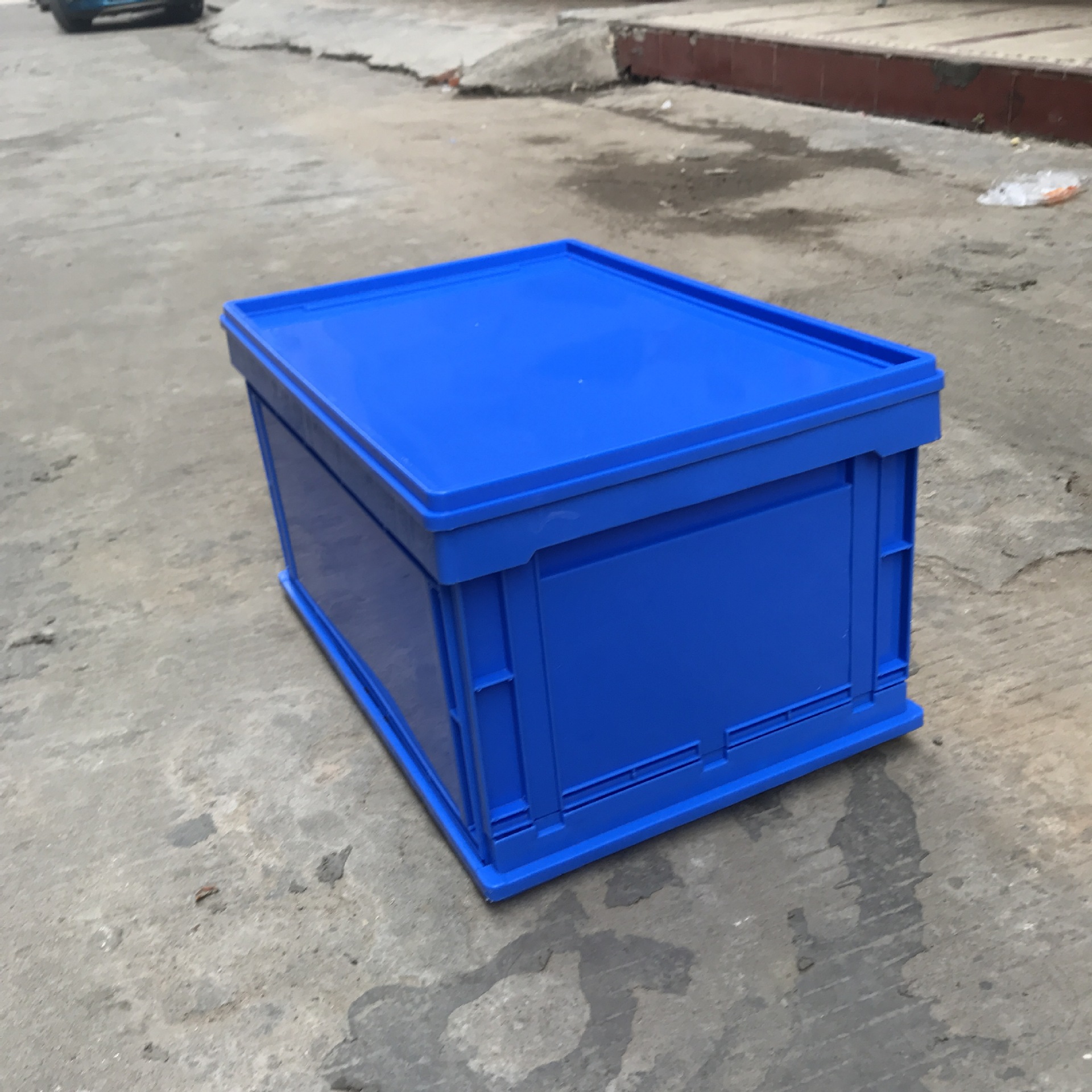 供应折叠周转箱 车间加厚pp塑胶包装塑料箱 仓库高强度塑料周转箱