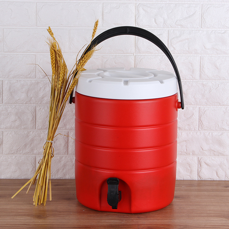 商用大容量粥饭保温桶豆浆牛奶桶 带水龙头 外层pp双层发泡保温桶