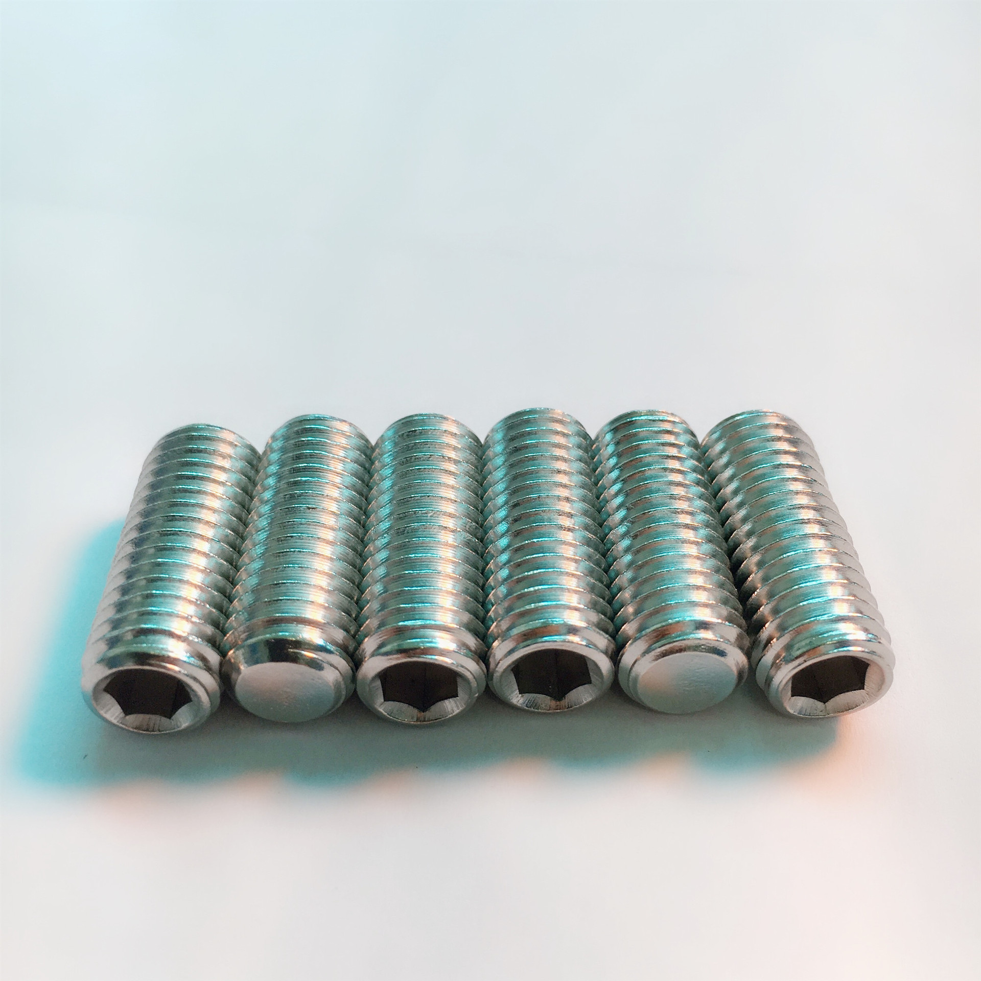 304不锈钢内六角平端紧定螺钉 din913 止付/无头螺丝 基米机米 m3