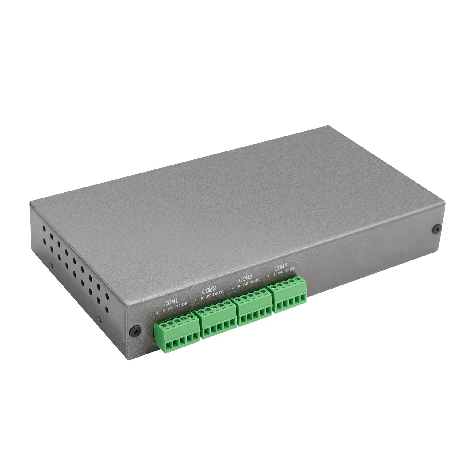 seriallink rs232/485带esd/tvs隔离保护 桌面式4口串口服务器