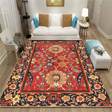 【批发】土耳其民族风复古做旧欧式美式地毯客厅茶几地垫卧室床边