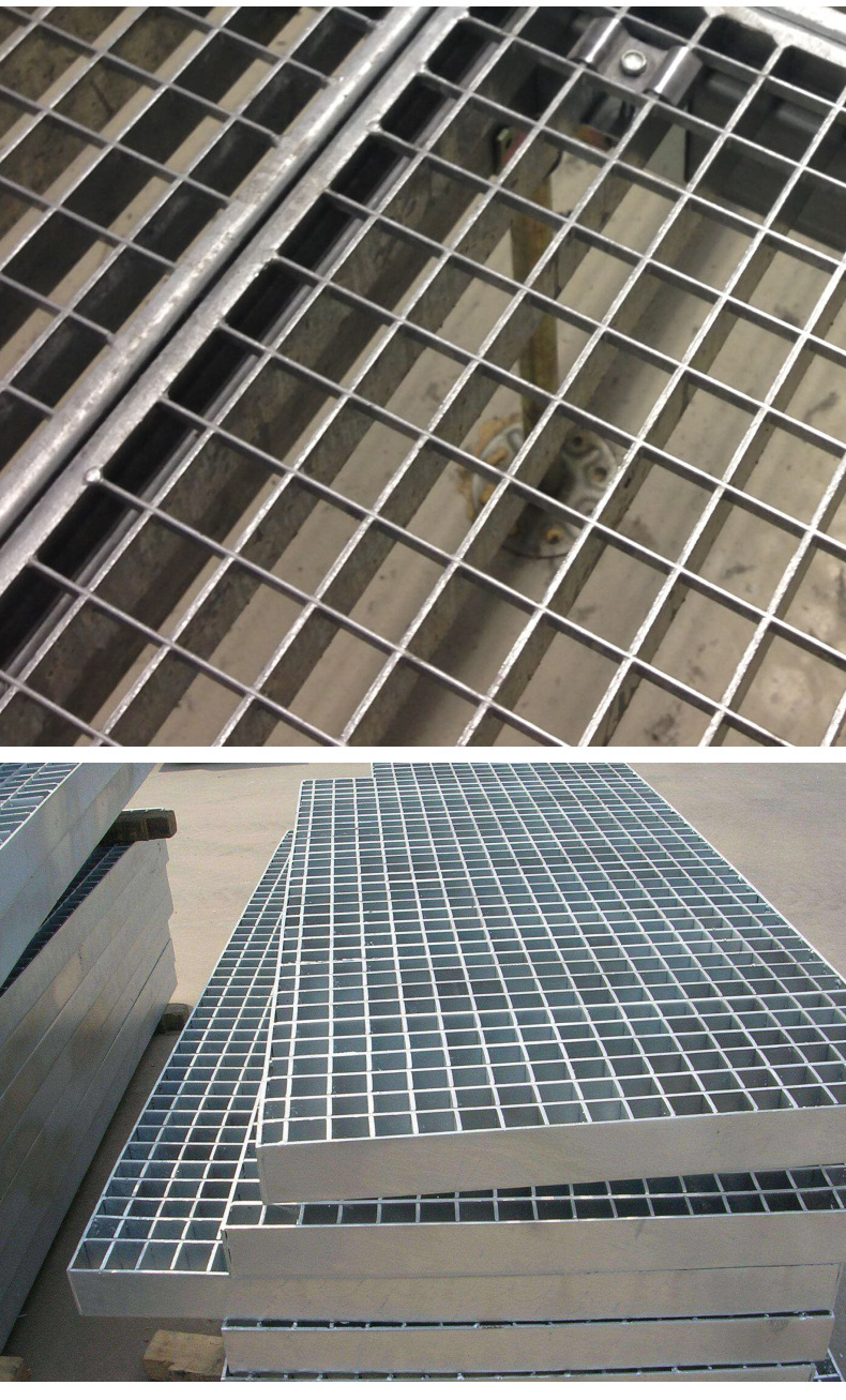 厂家定做建筑工地镀锌铁格网 水沟盖板 踏步施工铁网焊接格网批发