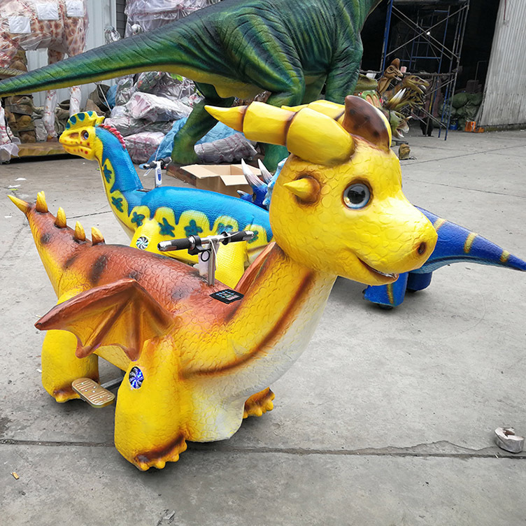 载人恐龙电动车 仿真恐龙电瓶卡丁车 乘骑恐龙儿童车小车厂家定做