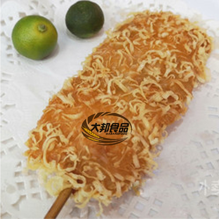 金丝鸡肉排 炸鸡排油炸小吃外卖店西餐串串香裹粉鸡排900g/袋