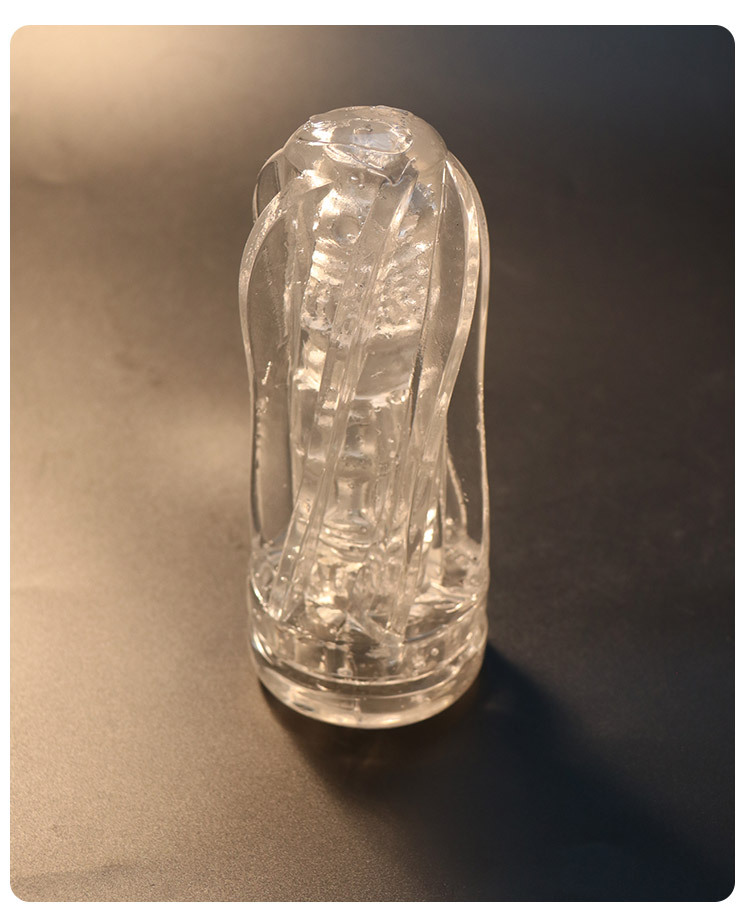 蒂色snail cup透明飞机杯训练男用自慰杯成人玩具倒模雅润情趣用